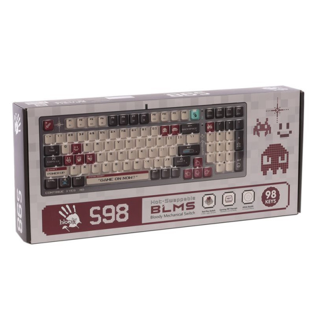 Клавіатура механічна ігрова, USB, підсвічування, BLMS Red Plus Switch