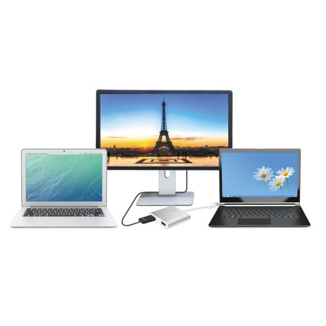 Адаптер-перехідник USB-A на 2 HDMI (2 незалежних екрани)