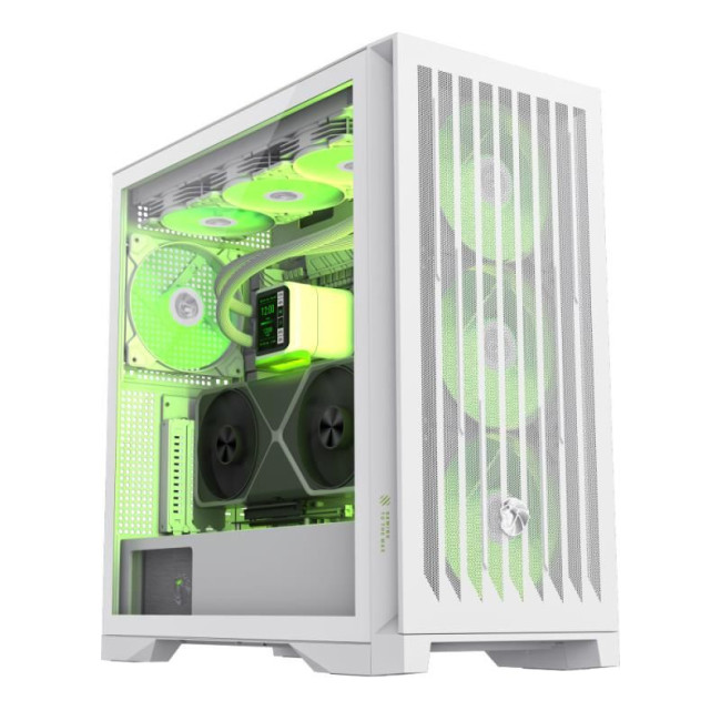 Корпус для комп'ютера ATX W/O PSU LEADER 2 WH GAMEMAX
