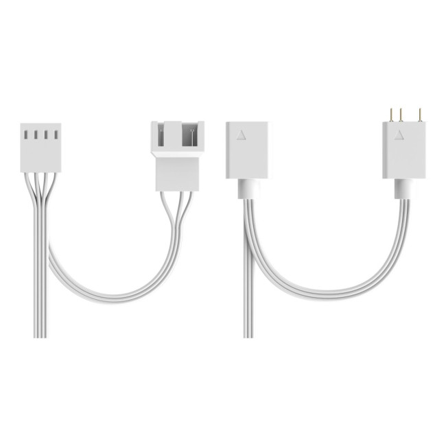 Корпус для комп'ютера ATX W/O PSU DELTA C74 ARGB білий (DELTA-C74-WHD200XX-GL) OCYPUS