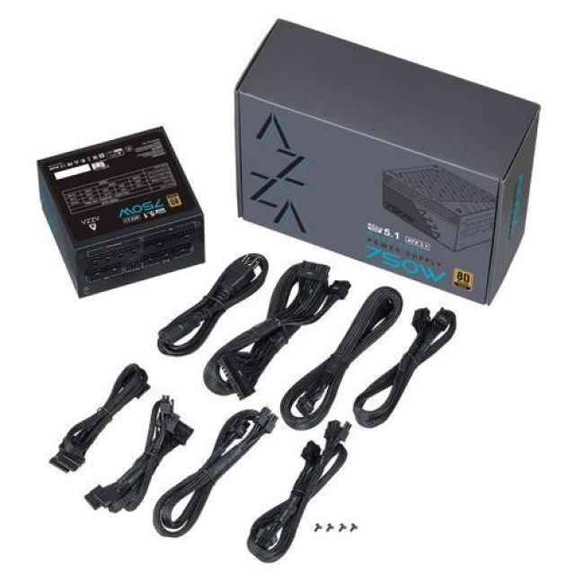 Блок живлення ATX 750W PSAZ-750G(ATX 3.1) AZZA