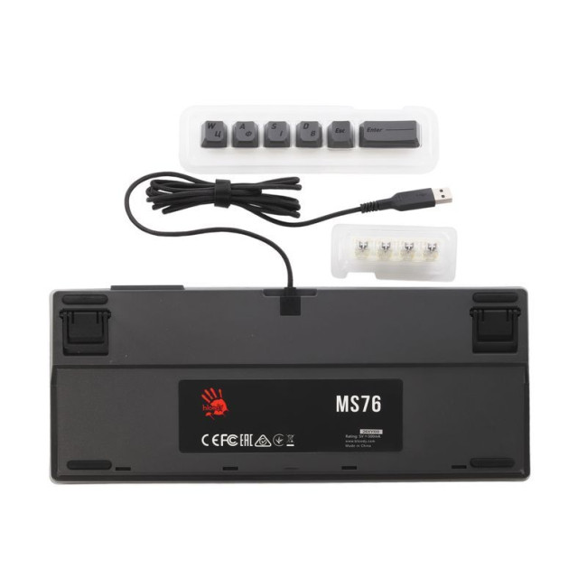 Клавіатура магнітна ігрова, USB, RGB підсвічування, Magnetic Switch