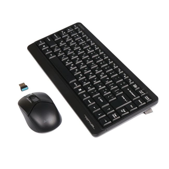 Комплект бездротовий Fstyler клавіатура+миша, чорний, USB