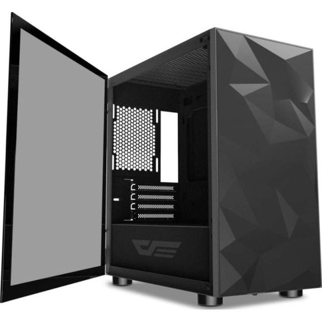 Корпус для комп'ютера DARK FLASH  DLM21 без блока живлення, чорний