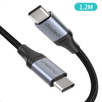 Кабель USB 2.0 C-тато/C-тато, 60 ватт, 1,2 м, преміум
