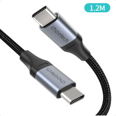 Кабель USB 2.0 C-тато/C-тато, 60 ватт, 1,2 м, преміум