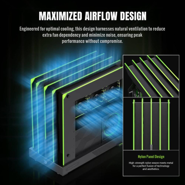 Корпус для комп'ютера ATX W/O PSU BLADE CONCEPT GAMEMAX