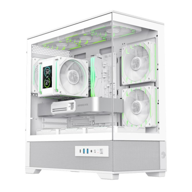 Корпус для комп'ютера MATX W/O PSU VISTA 2 MW GAMEMAX