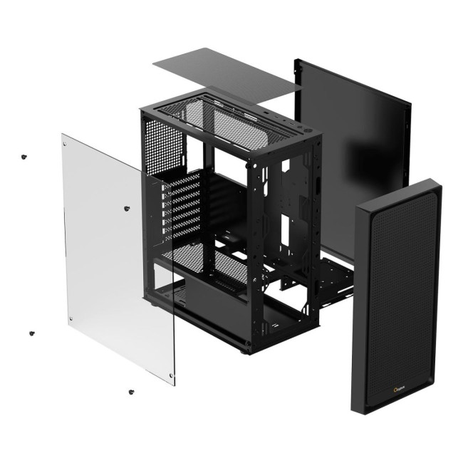 Корпус для комп'ютера MATX W/O PSU GAMMA C50 BK (GAMMA-C50-BKG000XX-GL) OCYPUS