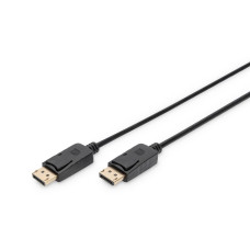 Кабель DisplayPort, тип DP M/M, 2,0 м, колір чорний AK-340103-020-S DIGITUS by ASSMANN
