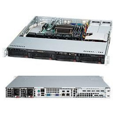 Серверний корпус 1U 400W CSE-813MFTQC-R407CB SUPERMICRO