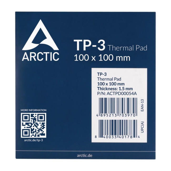 Термопрокладка для процесора 100X100X1.5 ACTPD00054A ARCTIC