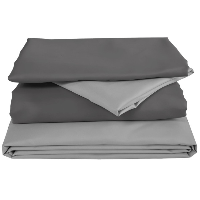Комплект постільної білизни Soho Двоспальний 180х220 см Light gray/Dark gray
