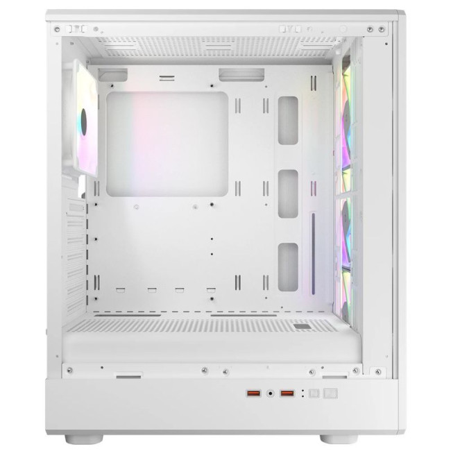 Ігровий корпус, 3*120mm RGB, 1*120mm ARGB вентилятори передвстановлені, ATX/mATX/mini-ITX, скляне вікно