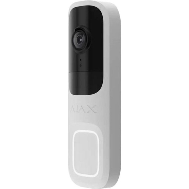 Ajax Doorbell (8EU) ASP white відеодзвінок