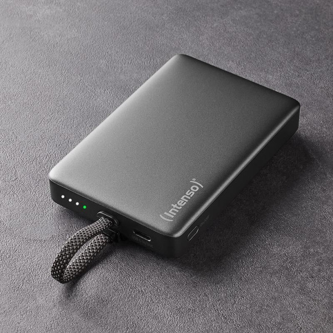 Портативний зарядний пристрій USB 10000MAH MAG GREY 7340034 MC10000 INTENSO