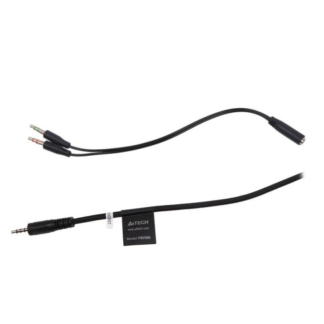 Навушники з мікрофоном, Fstyler AUX 3.5 мм Stereo Headphone, синій