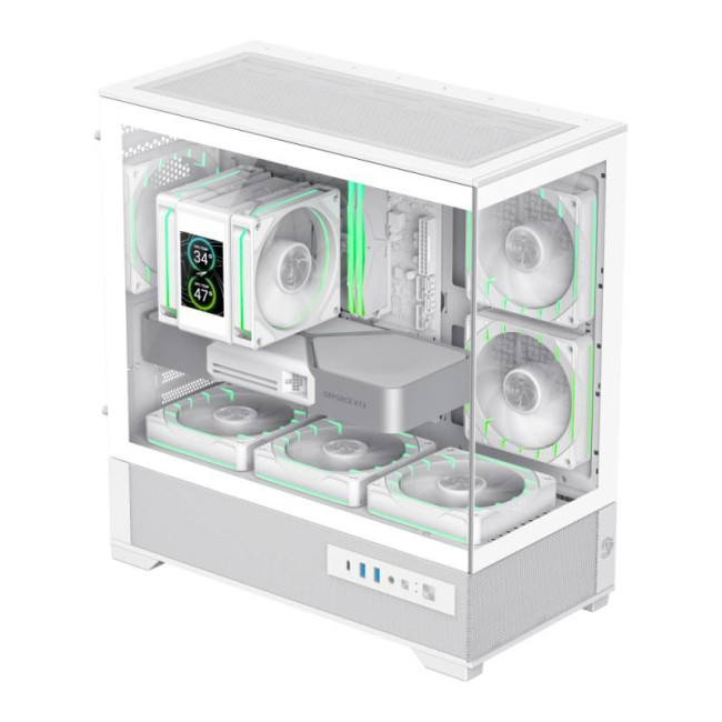 Корпус для комп'ютера MATX W/O PSU VISTA 2 MW GAMEMAX