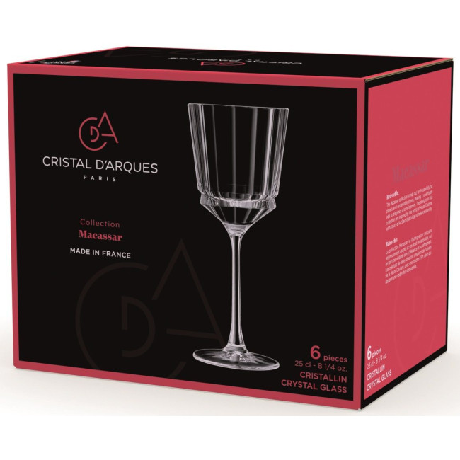 Набір келихів Cristal d'Arques Paris Macassar
