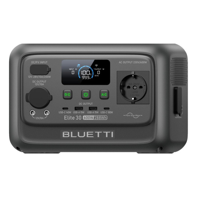 Портативна зарядна станція 600W ELITE30V2 BLUETTI