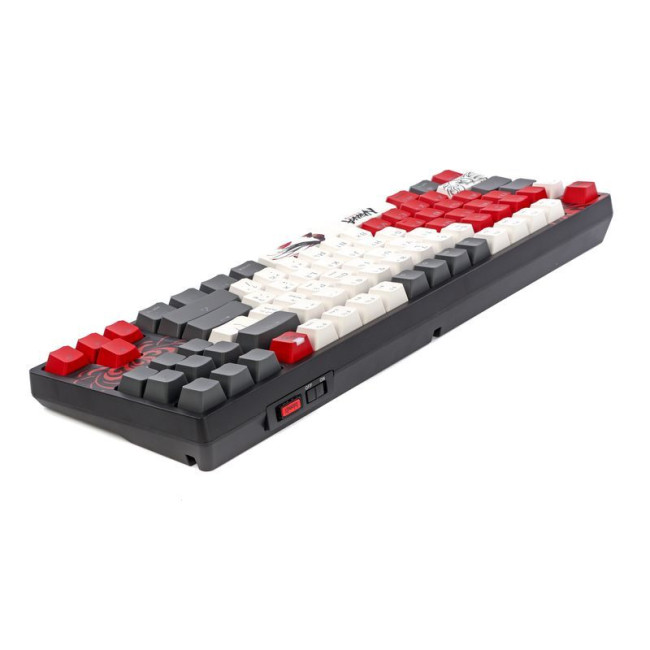 Клавіатура бездротова механічна ігрова, USB, RGB підсвічування, BLMS Red Plus Switch