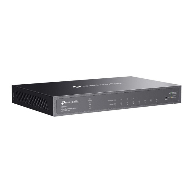 JetStream 8-портовий гігабітний Smart комутатор з 4 портами PoE+, SG2008P TP-LINK