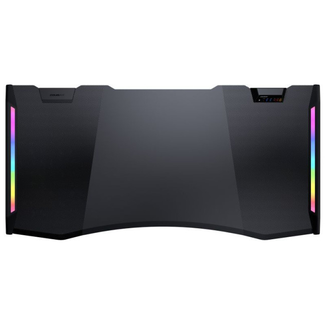 Стіл для геймера, ергономічний дизайн, USB 3.0/Audio хаб, RGB підсвічування, Type-C, регулювання висоти