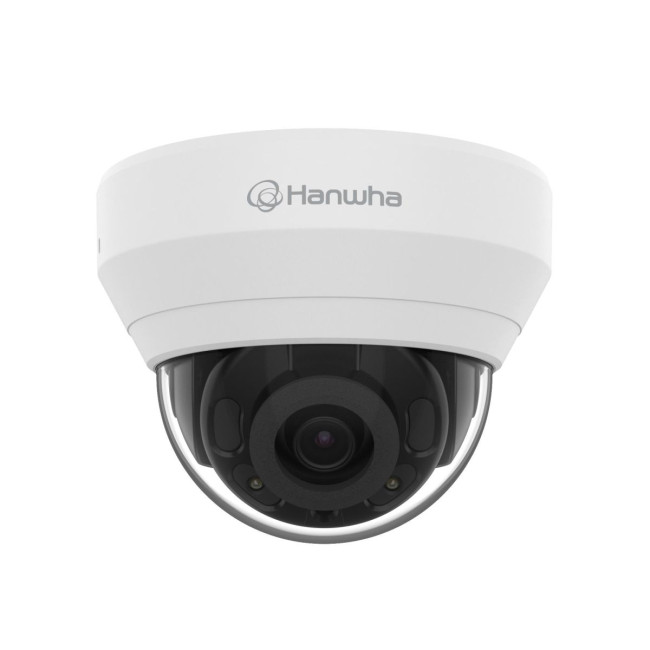 Мережева камера купольна 4MP @30fps, 4mm fixed focal lens (78°) QND-7022R HANWHA VISION