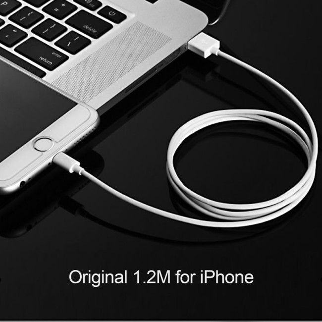 Кабель USB 2.0 А-тато/Lightning , MFI, 1.8 м, преміум, 2.1 А