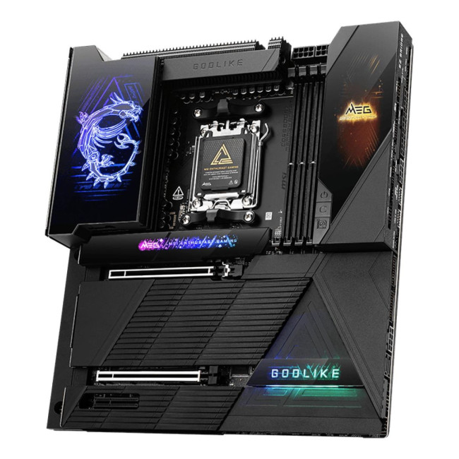 Материнська плата AMD X870E SAM5 EATX MEG X870E GODLIKE MSI