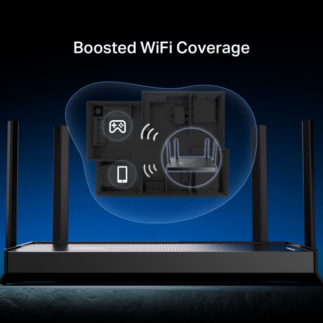 Бездротовий маршрутизатор TP-Link Archer BE230 BE3600