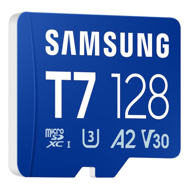 Карта пам’яті SAMSUNG MICRO SDXC T7 128GB, U3, V30, A2 до 170 Мб/с