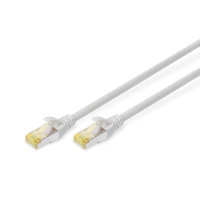 Патч-корд CAT 6A S-FTP, Cu, LSZH AWG 26/7, довжина 5 м, колір сірий, DK-1644-A-050 DIGITUS by ASSMANN