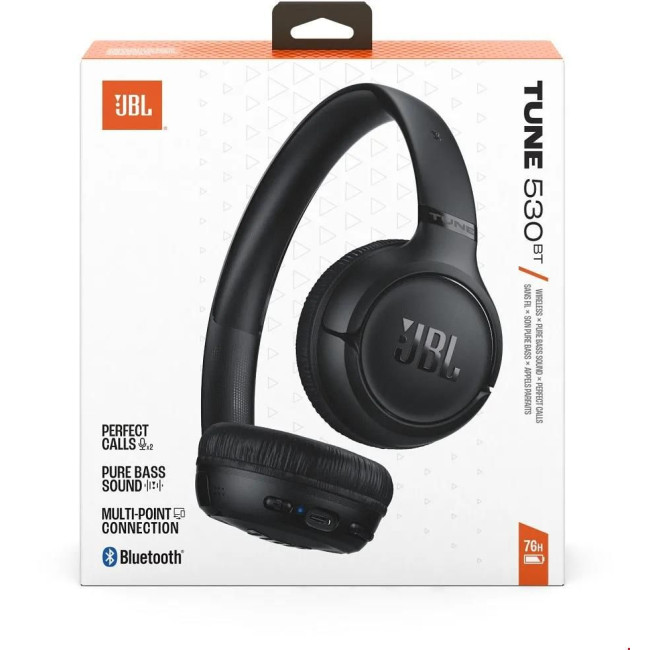 Навушники з БТ JBL JBLT530BTBLKEU