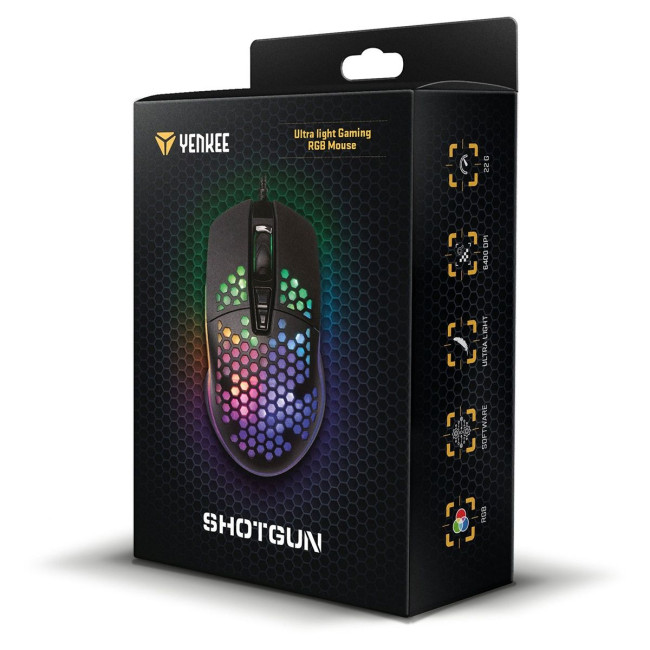 Миша комп'ютерна Yenkee YMS 3030BK SHOTGUN Gaming mouse USB