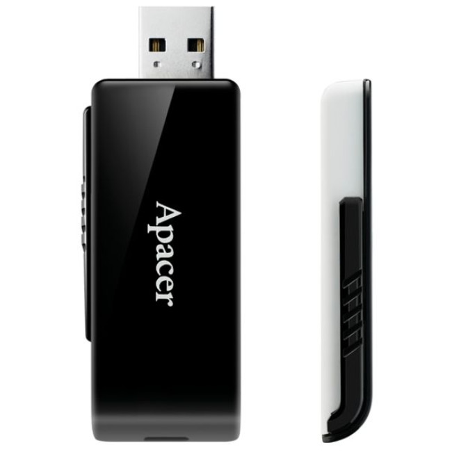 Flash Drive Apacer AH350 32GB USB 3.2 (AP32GAH350B-1) Black