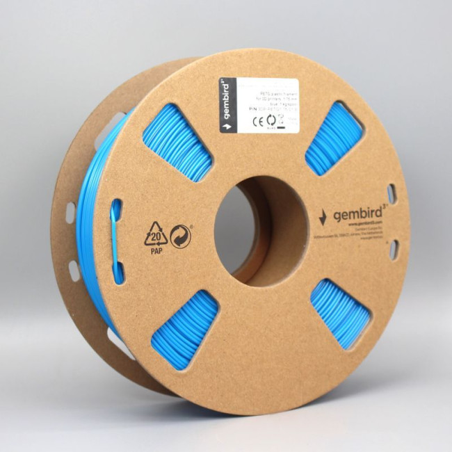 Філамент для 3D-принтера, PETG, 1.75 мм, синій, 1 кг