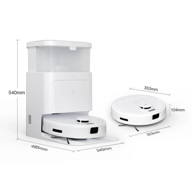 Робот-пилосос DEEBOT N30 PRO OMNI YDLX11-1 WHITE ECOVACS