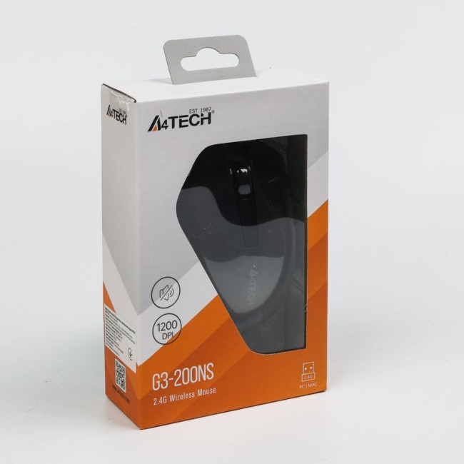 Миша бездротова безшумна, V-Track USB, 1200 DPI