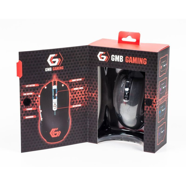 Оптична ігрова миша, USB інтерфейс, 3200 dpi