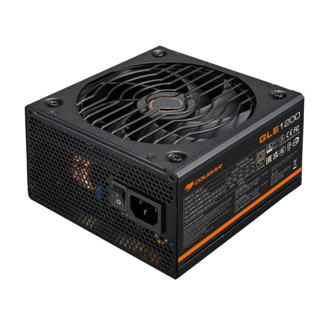 Блок живлення 1200 Вт, 80 Plus Gold, Modular, 135 мм Silent Fan, 8SATA + 4PCI-E