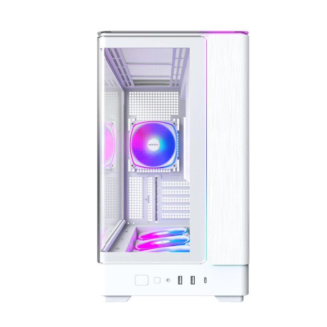 Корпус ATX W/O PSU KING 15 PRO (W) MONTECH