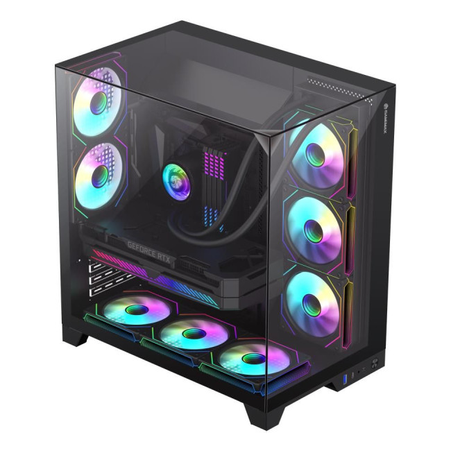 Корпус для комп'ютера ATX W/O PSU INFINITY PLUS BK GAMEMAX