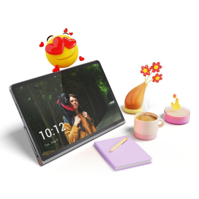 Планшет Lenovo Tab Plus WiFi 11.5  2K/MTK G99/8/25 6/Sleeve/Luna Grey