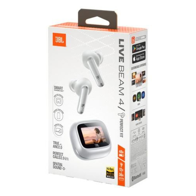 Навушники з БТ JBL JBLLIVEBEAM4SIL