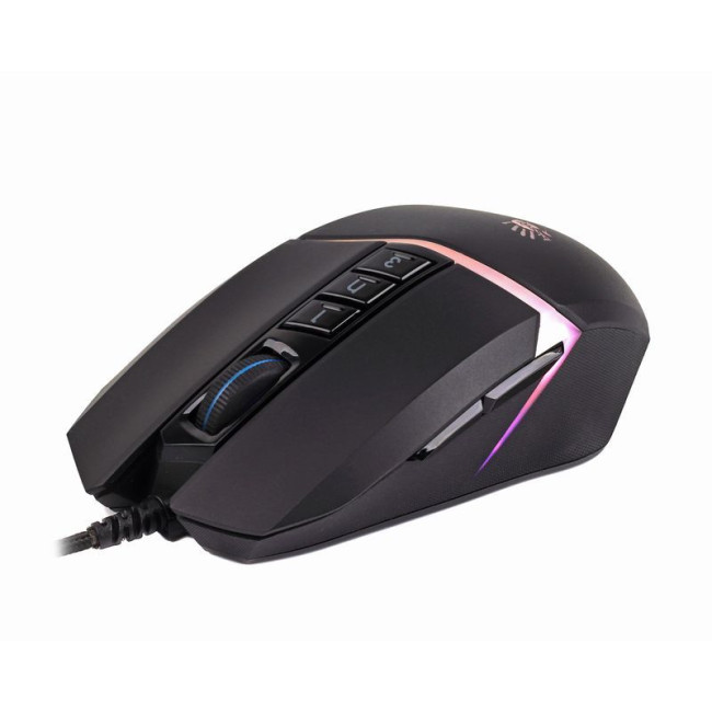 Ігрова миша Bloody Activated, RGB, 10000 CPI, 50M натискань, чорний