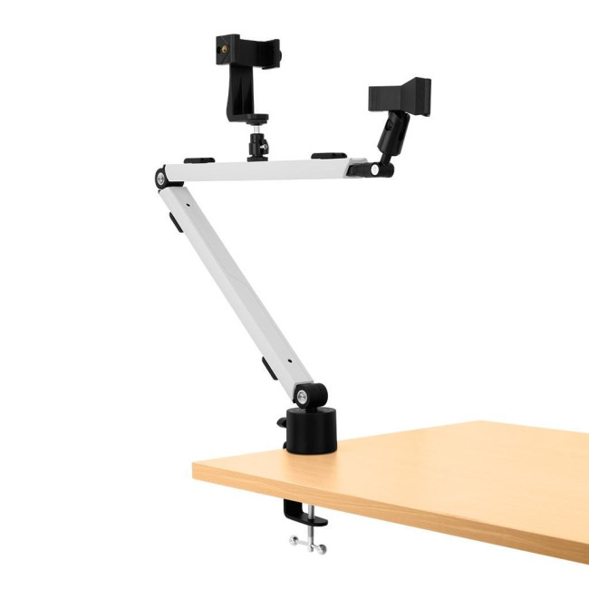 Пантограф для мікрофону Streamplify MOUNT ARM-MIC, білий