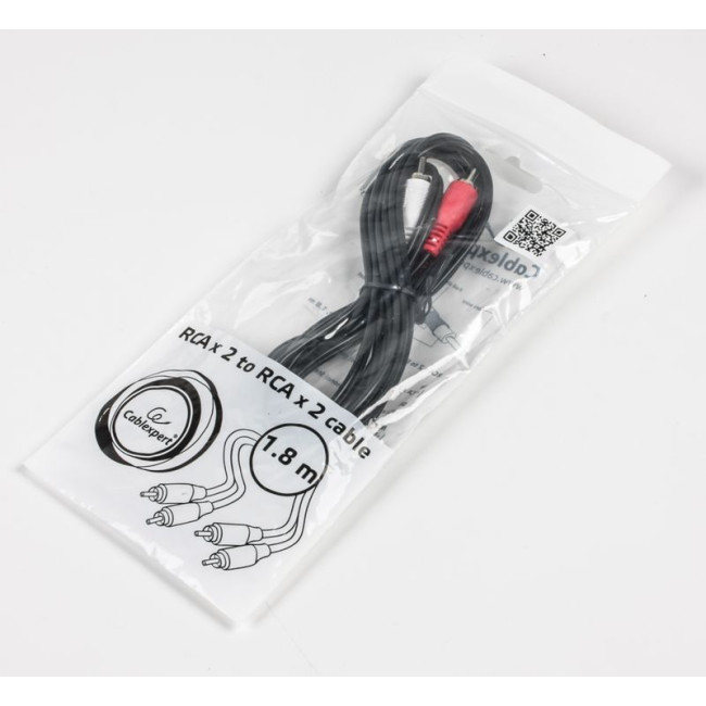 Кабель 2 RCA - 2 RCA, 1.8 м