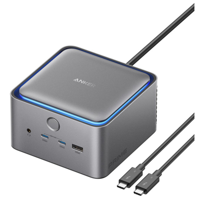 Мережевий зарядний пристрій Anker Prime Docking Station Black