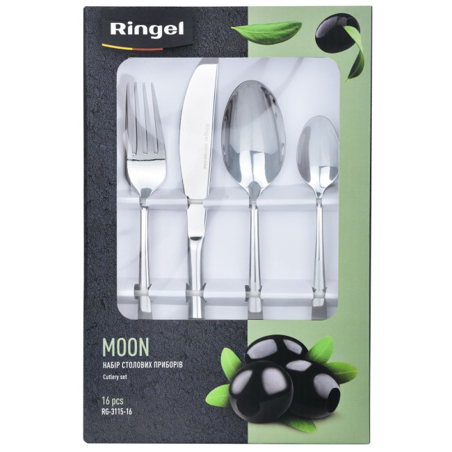 Набір столових приборів RINGEL MOON 16 пр.